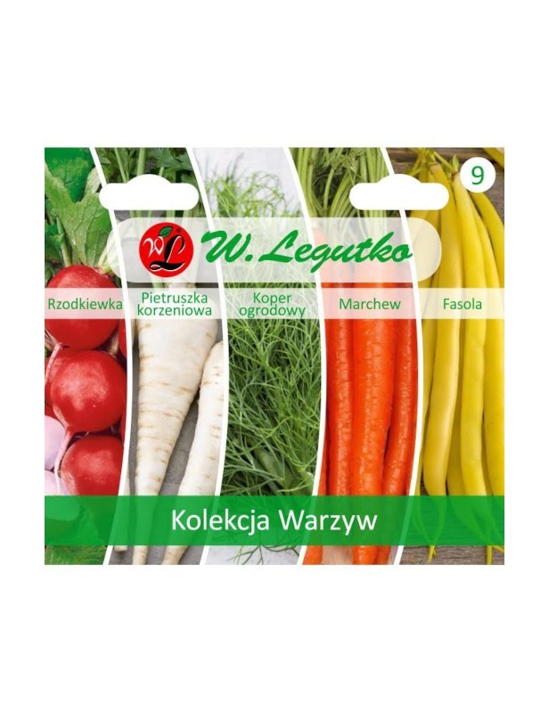 Kolekcja warzyw polskich
